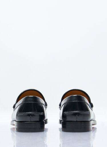 GG Horsebit Loafers Gucci GG Horsebit Loafers Black guc0157039