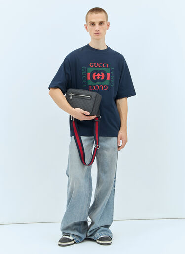 GG 斜挎包 Gucci GG 斜挎包 黑色 guc0157075