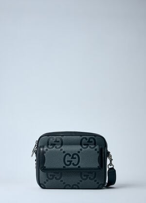 Gucci Small Jumbo GG Crossbody Bag Grey guc0159104