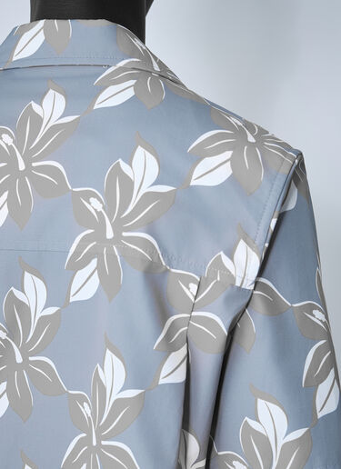 Gucci Printed Cotton Poplin Shirt Orange guc0160008