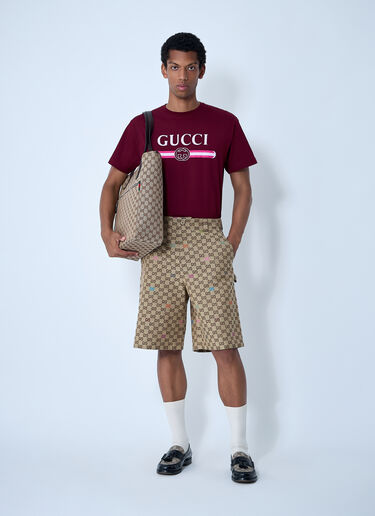 GG Shorts Gucci GG Shorts Camel guc0161010