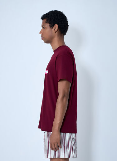 Gucci Logo Motif T-Shirt Red guc0161019