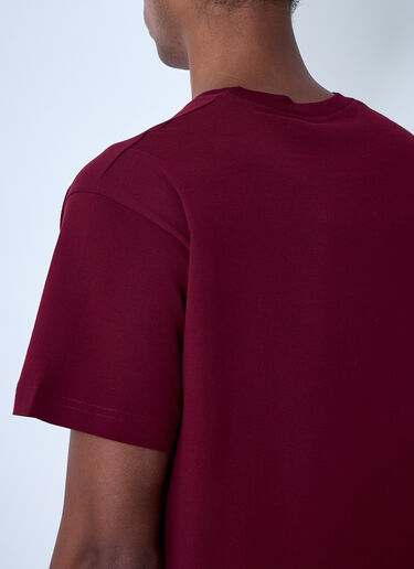 Logo Motif T-Shirt Gucci Logo Motif T-Shirt Red guc0161019