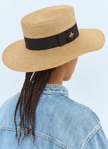 Lamé Papier Hat Gucci Lamé Papier Hat Beige guc0227056