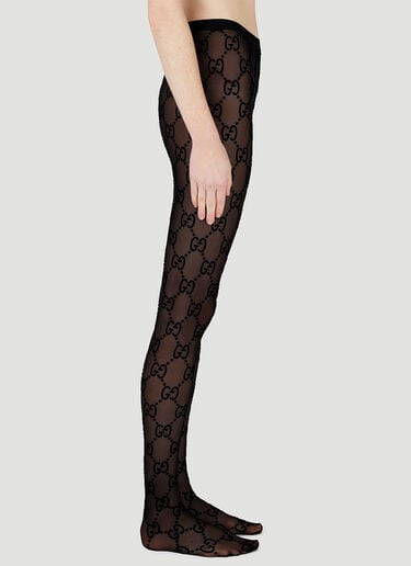 GG Supreme Tights Gucci GG Supreme Tights Black guc0247250