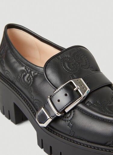GG Matelassé Loafers Gucci GG Matelassé Loafers Black guc0251086