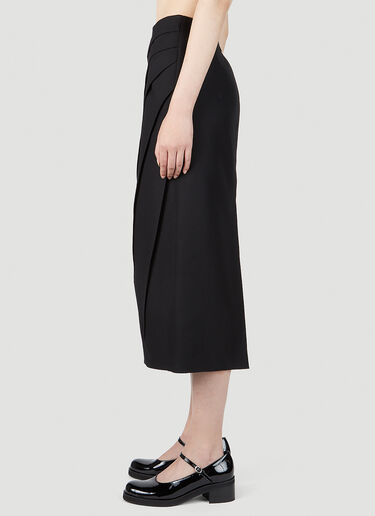 Gucci 드레이프 스커트 블랙 guc0251180
