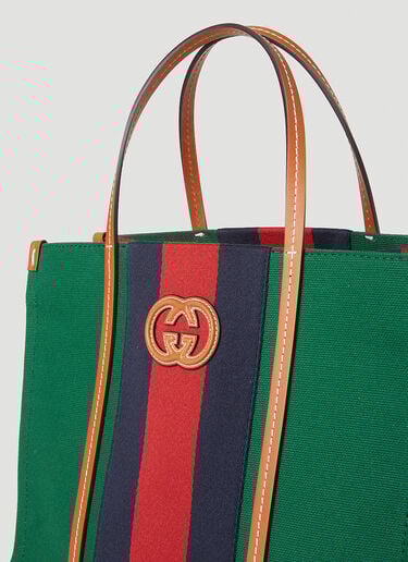 Interlocking G Tote Bag Gucci Interlocking G Tote Bag Green guc0251257