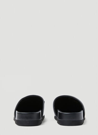 Horsebit Leather Slippers Gucci Horsebit Leather Slippers Black guc0253102