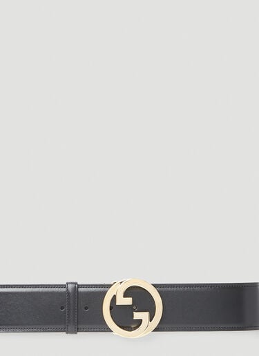 Gucci GG Buckle Belt Black guc0253160