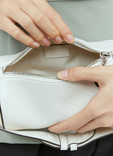 Blondie Mini Shoulder Bag Gucci Blondie Mini Shoulder Bag White guc0254052