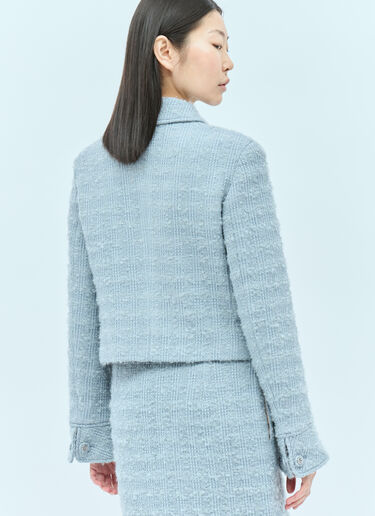 Tweed Jacket Gucci Tweed Jacket Blue guc0255010