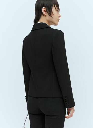 Gucci 고급 울 크레이프 재킷  블랙 guc0255011