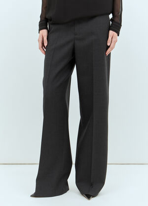 Gucci Wool Tailored Pants Grey guc0257044