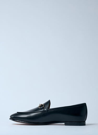 Gucci Jordaan Leather loafers Black guc0259039