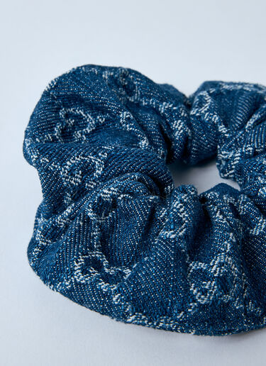 Gucci Denim GG Scrunchie Blue guc0259062