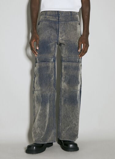 Coated Denim Utility Pants Guess USA Coated Denim Utility Pants Grey gue0154007