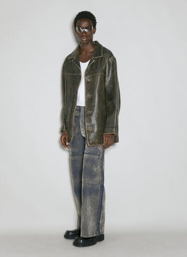 Coated Denim Utility Pants Guess USA Coated Denim Utility Pants Grey gue0154007
