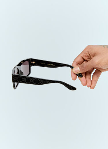 方框太阳镜 Gucci 方框太阳镜 黑色 gus0156001