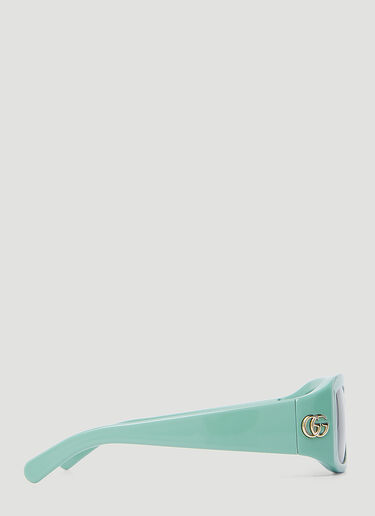 GG 사각 선글라스 Gucci GG 사각 선글라스 그린 gus0254005