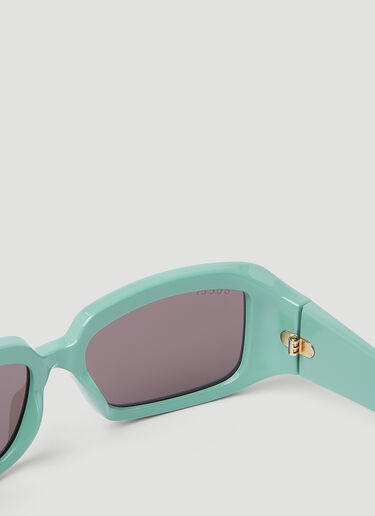 Gucci GG 사각 선글라스 그린 gus0254005