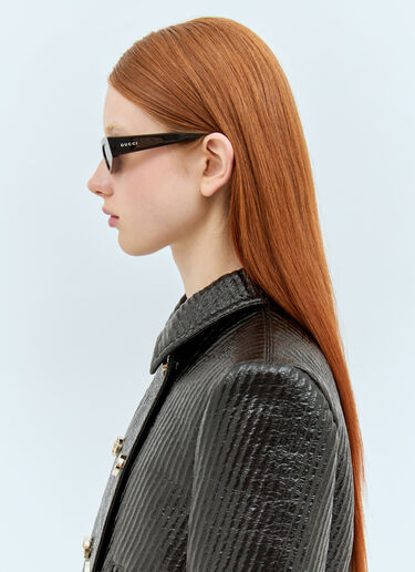 Cat-Eye Frame Sunglasses Gucci Cat-Eye Frame Sunglasses Black gus0258001