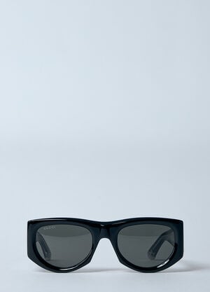 Gucci Rectangular Frame Sunglasses Black gus0259055