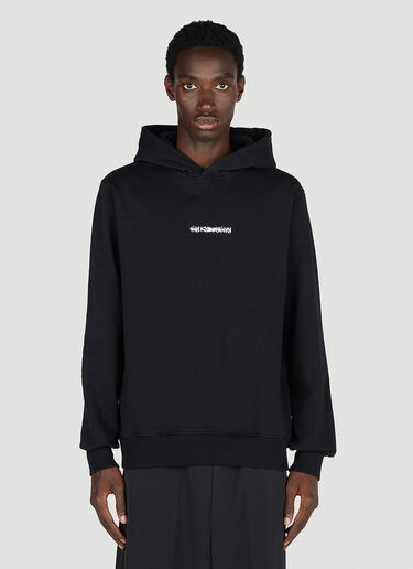 Goat Skull Print Hooded Sweatshirt Han Kjøbenhavn Goat Skull Print Hooded Sweatshirt Black han0153004