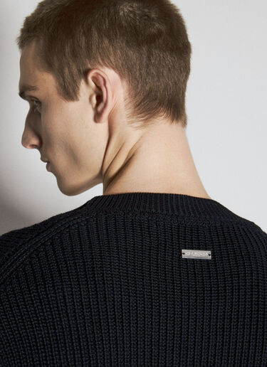 Ribbed Knit Cardigan Han Kjøbenhavn Ribbed Knit Cardigan Black han0155003