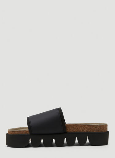 Hender Scheme Caterpillar Platform Slides Black hes0348007