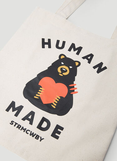 북 베어 토트백 Human Made 북 베어 토트백 화이트 hmd0152028