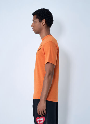 HUMAN MADE Logo Motif T-Shirt Orange hmd0161006