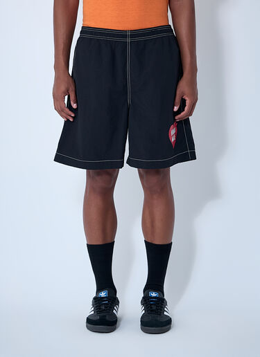 HUMAN MADE Logo Motif Shorts Black hmd0161017