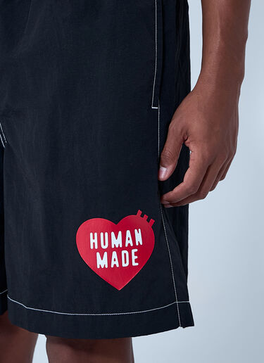 HUMAN MADE Logo Motif Shorts Black hmd0161017