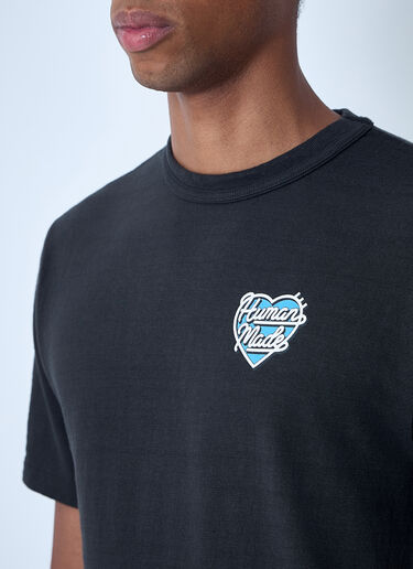 HUMAN MADE Logo Motif T-Shirt Black hmd0161019