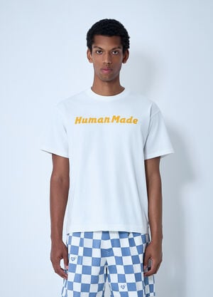HUMAN MADE Logo Motif T-Shirt White hmd0161020