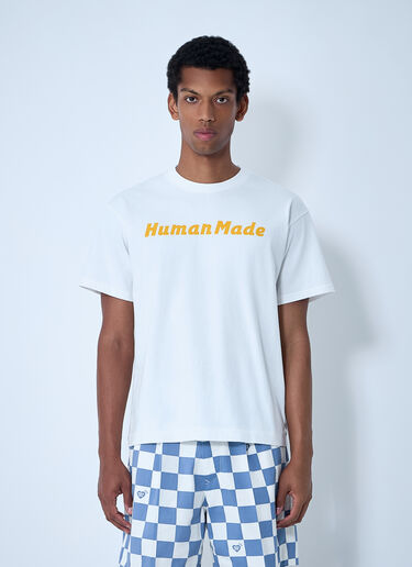 HUMAN MADE Logo Motif T-Shirt White hmd0161020