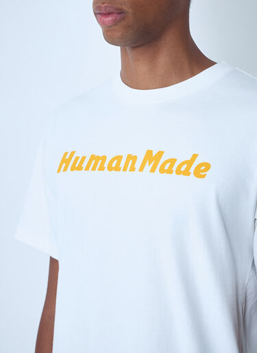 HUMAN MADE Logo Motif T-Shirt White hmd0161020