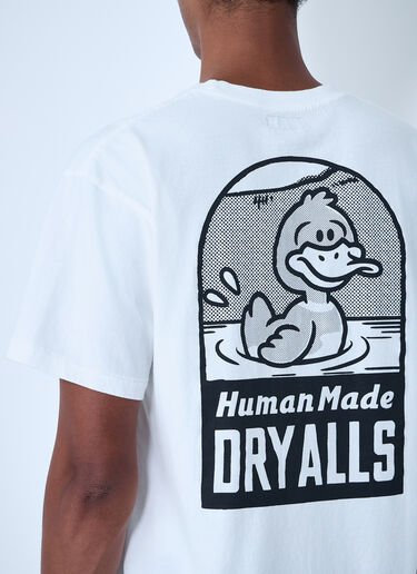 HUMAN MADE Logo Motif T-Shirt White hmd0161020