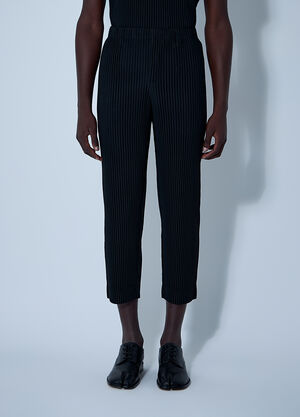 Homme Plissé Issey Miyake プリーツパンツ  ブラック hmp0161018