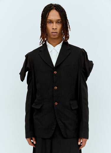 Double Sleeves Blazer Comme des Garçons Homme Plus Double Sleeves Blazer Black hpl0156002