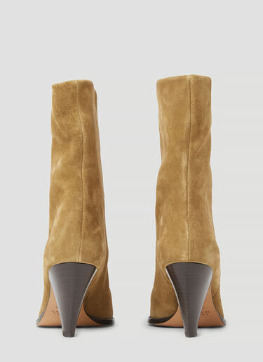 Isabel Marant 루사 스웨이드 부츠 카멜 ibm0253023