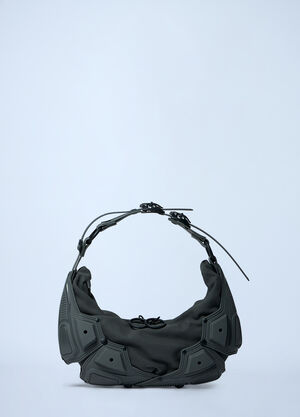 Innerraum Small Object M02 Half Moon Shoulder Bag Grey inn0160003