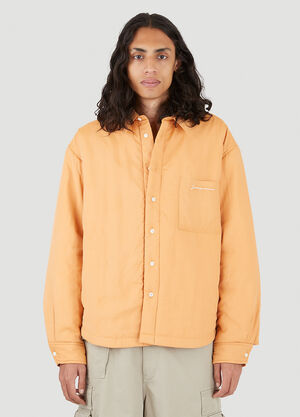 Jacquemus Le Chemise Boulanger Shirt  Orange jac0145008