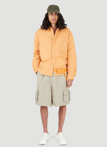 Le Chemise Boulanger Shirt Jacquemus Le Chemise Boulanger Shirt Orange jac0145008