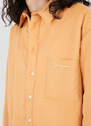 Le Chemise Boulanger Shirt Jacquemus Le Chemise Boulanger Shirt Orange jac0145008