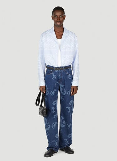 Le De-Nimes Suno 牛仔裤 Jacquemus Le De-Nimes Suno 牛仔裤 蓝色 jac0151007