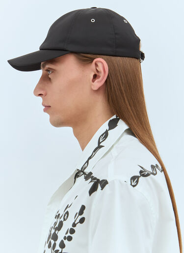 La Casquette 오발리 베이스볼 캡 Jacquemus La Casquette 오발리 베이스볼 캡 블랙 jac0158026