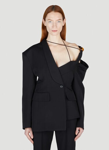 La Veste Baska Blazer Jacquemus La Veste Baska Blazer Black jac0251002
