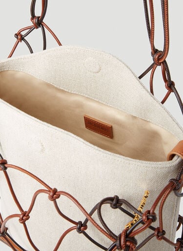 Le Petit Filet Pralu Handbag Jacquemus Le Petit Filet Pralu Handbag Brown jac0251077